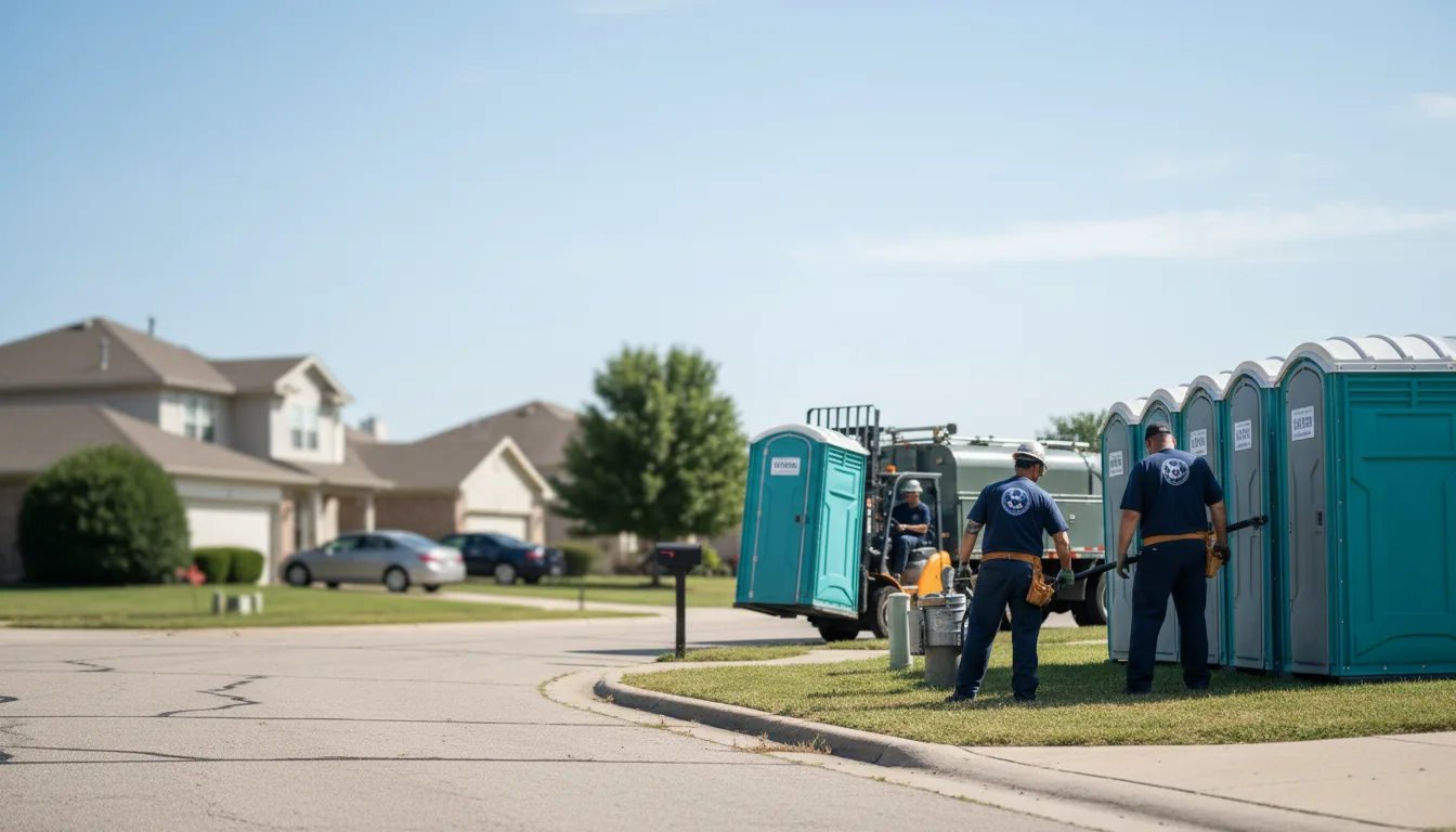Porta Potty Rental in Burlingame, CA near me